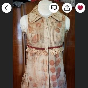 Hand dyed with plants top